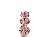 Yellow gold Round Morganite Shared Prong Eternity Band_11