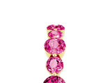 Yellow gold Round Pink Sapphire Scalloped Prong Set Eternity Band_35