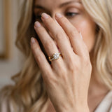 Yellow gold Round Solitaire Channel-Set Split Shank Ring with Tension Prong Setting_38