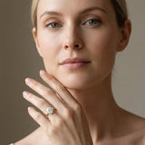 Yellow gold Round Solitaire Engagement Ring with Four-Prong Setting and Classic Band_13