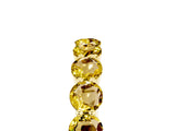 Yellow gold Round Yellow Sapphire Eternity Band with U-Prong Setting_47