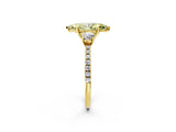Yellow gold Three-Stone Fancy Yellow Marquise Cut Cut Diamond Pavé Band with Prong Setting_17