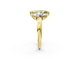 Yellow gold Three-Stone Fancy Yellow Marquise  Cut Diamond Ring with Channel-Set Band and Four-Prong Setting_19