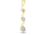 Yellow gold Three-Stone Round Brilliant Prong Set Pendant_6