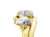 Yellow gold Three-Stone Round Brilliant Split Shank Prong Set Ring_11