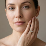 Yellow gold Three-Stone Round Diamond Split Shank Prong Setting Ring_14