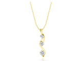 Yellow gold Three-Stone Round Prong-Set Swirl Pendant_16
