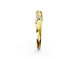 Yellow gold Twist Prong Round Diamond Eternity Band_6