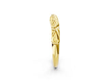 Yellow gold Twisted Vine Filigree Band_6