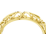 Yellow gold Twisted Vine Filigree Band_8