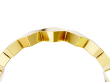 Yellow gold Zigzag Chevron Band with No Stone_44