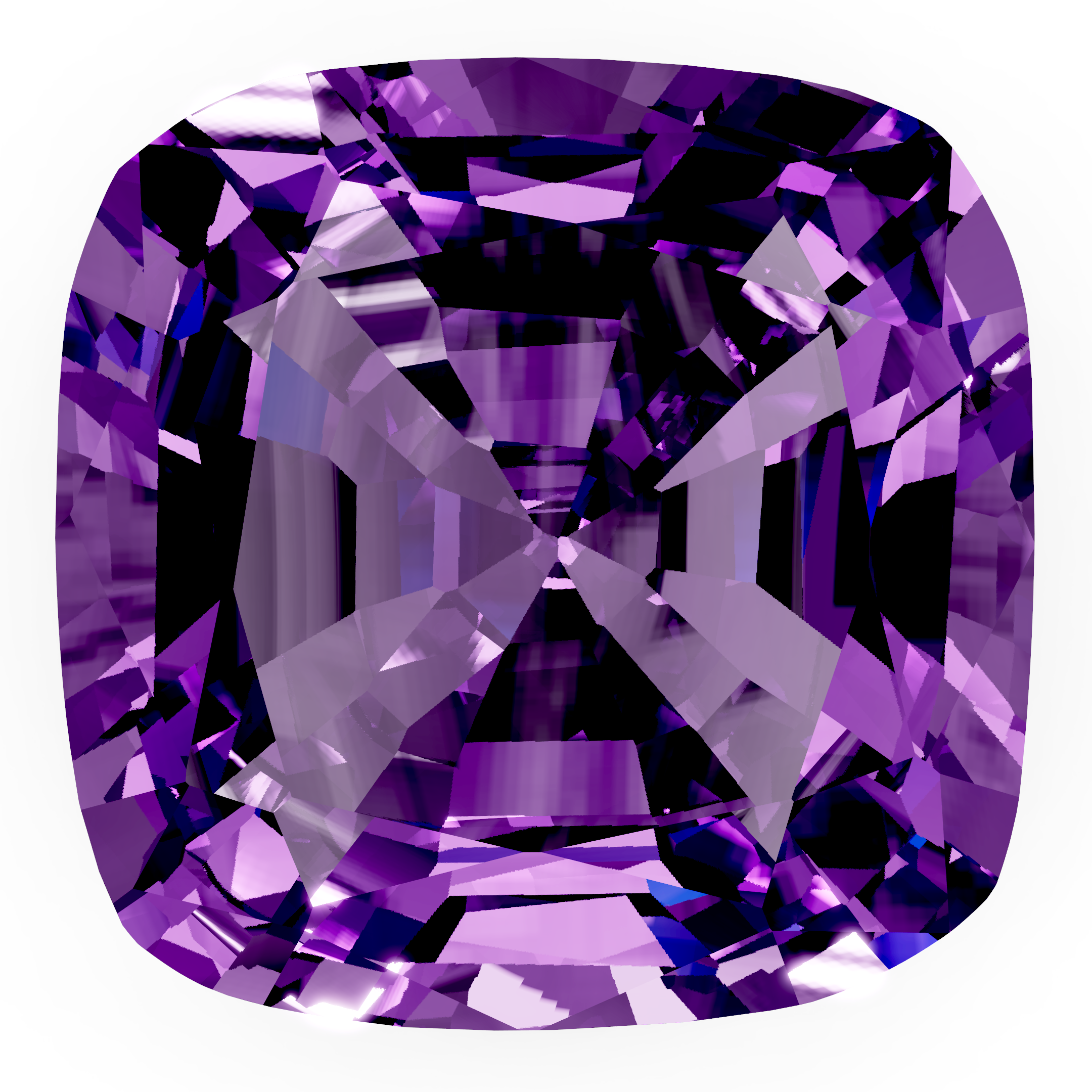 Amethyst cushion