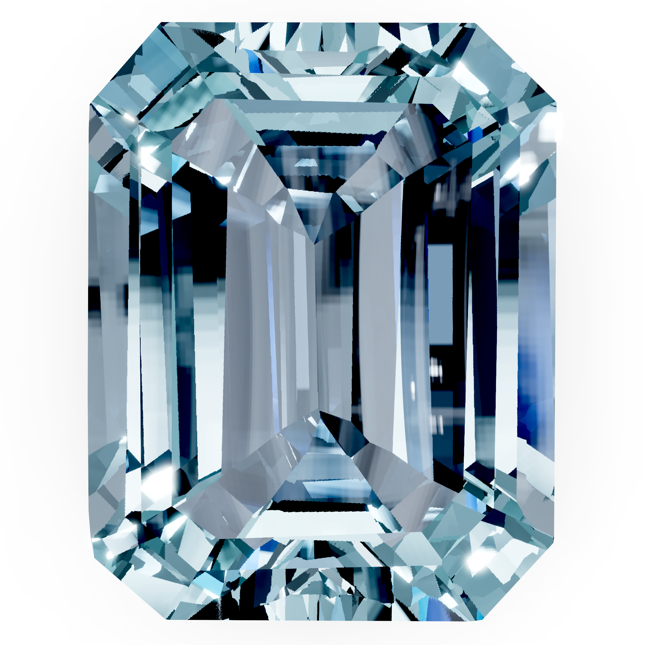 Aquamarine emerald