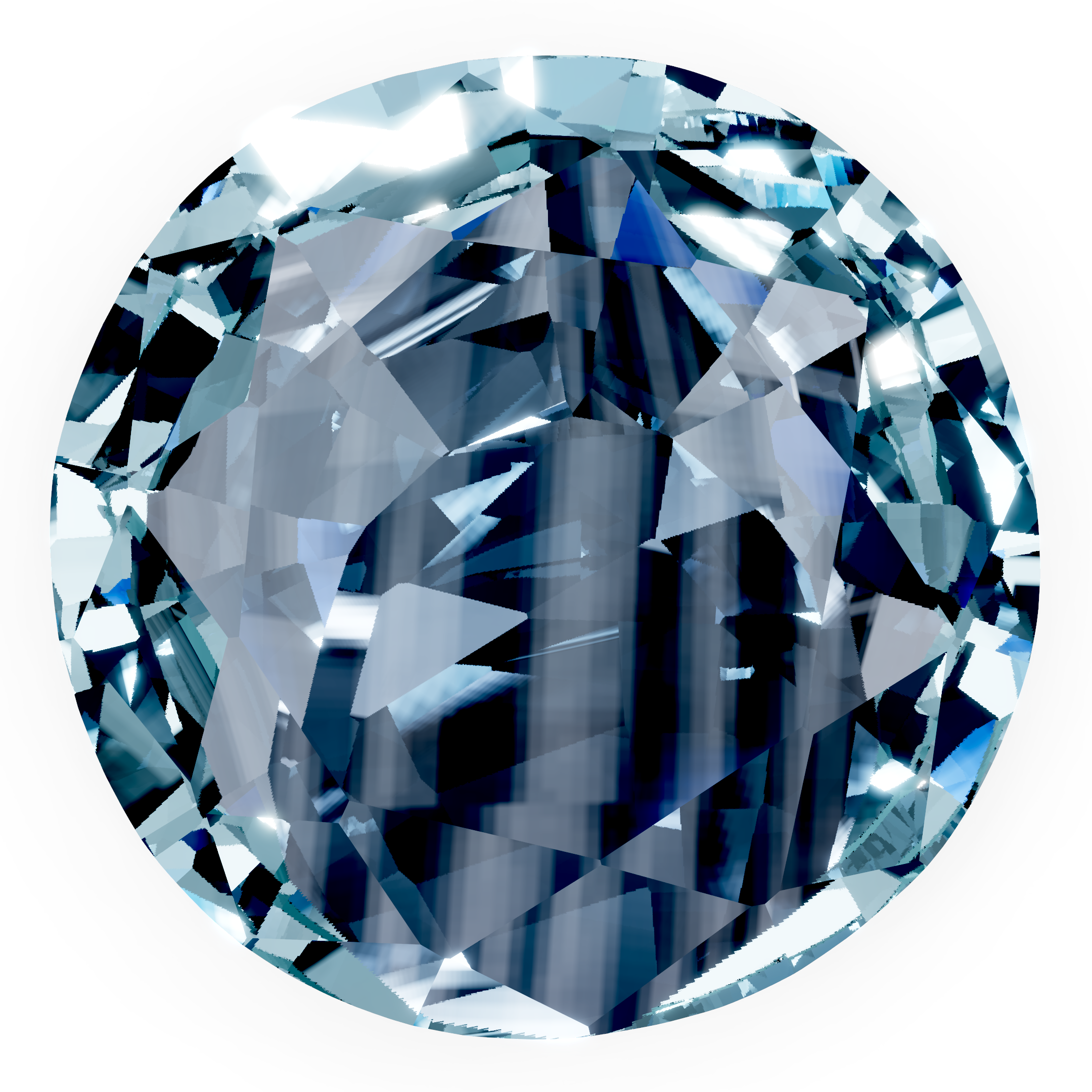 Aquamarine round