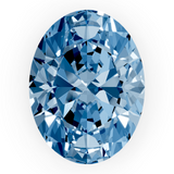 Blue Oval diamond