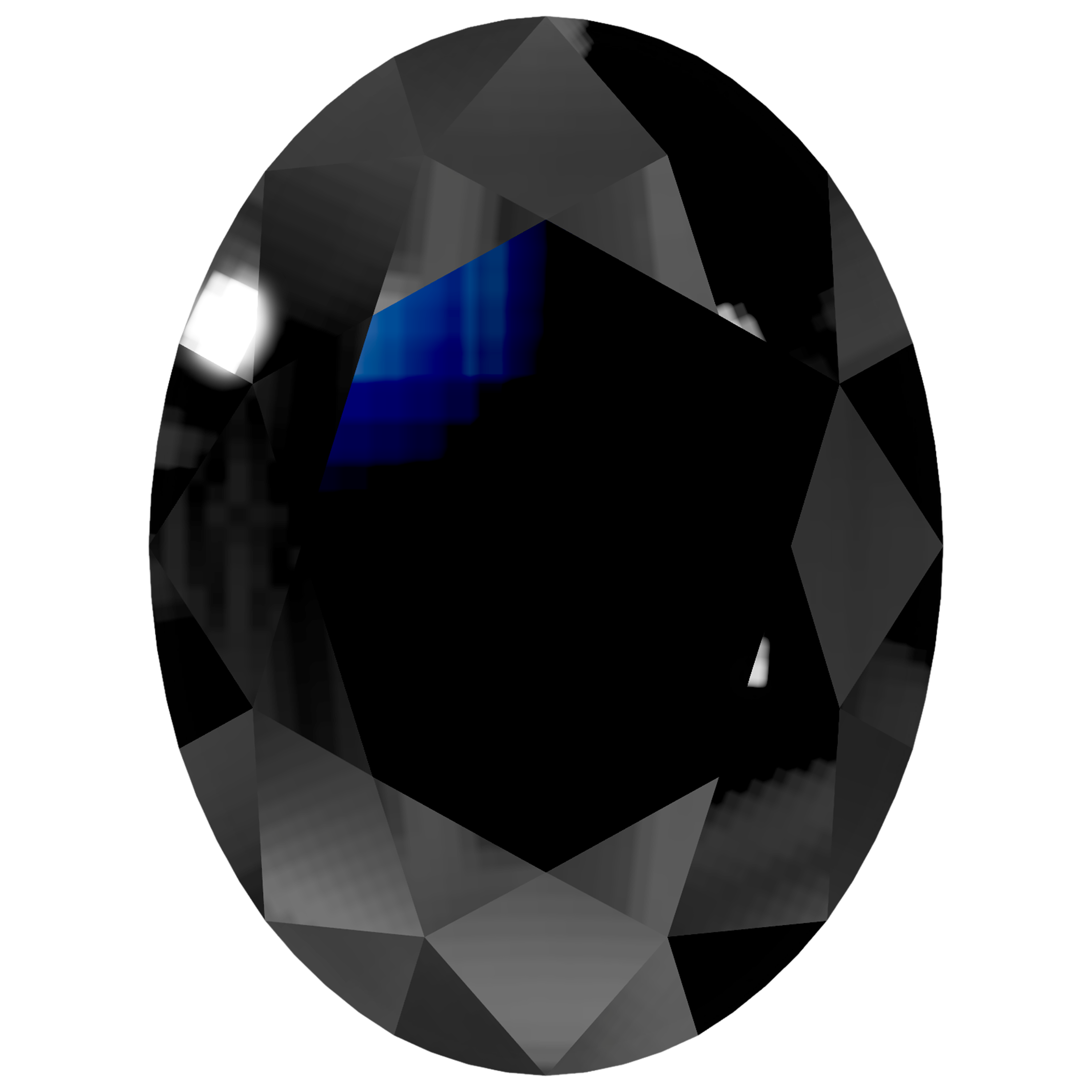 Black oval