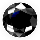 Black Round diamond