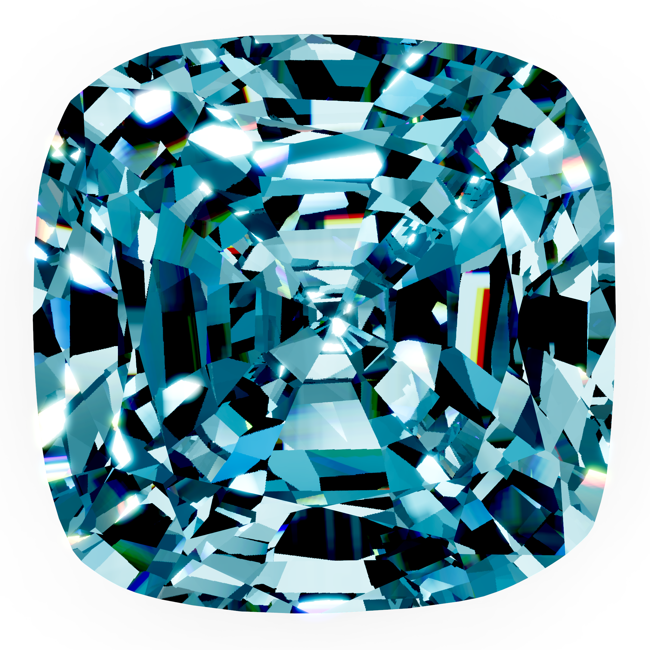 Blue Topaz cushion