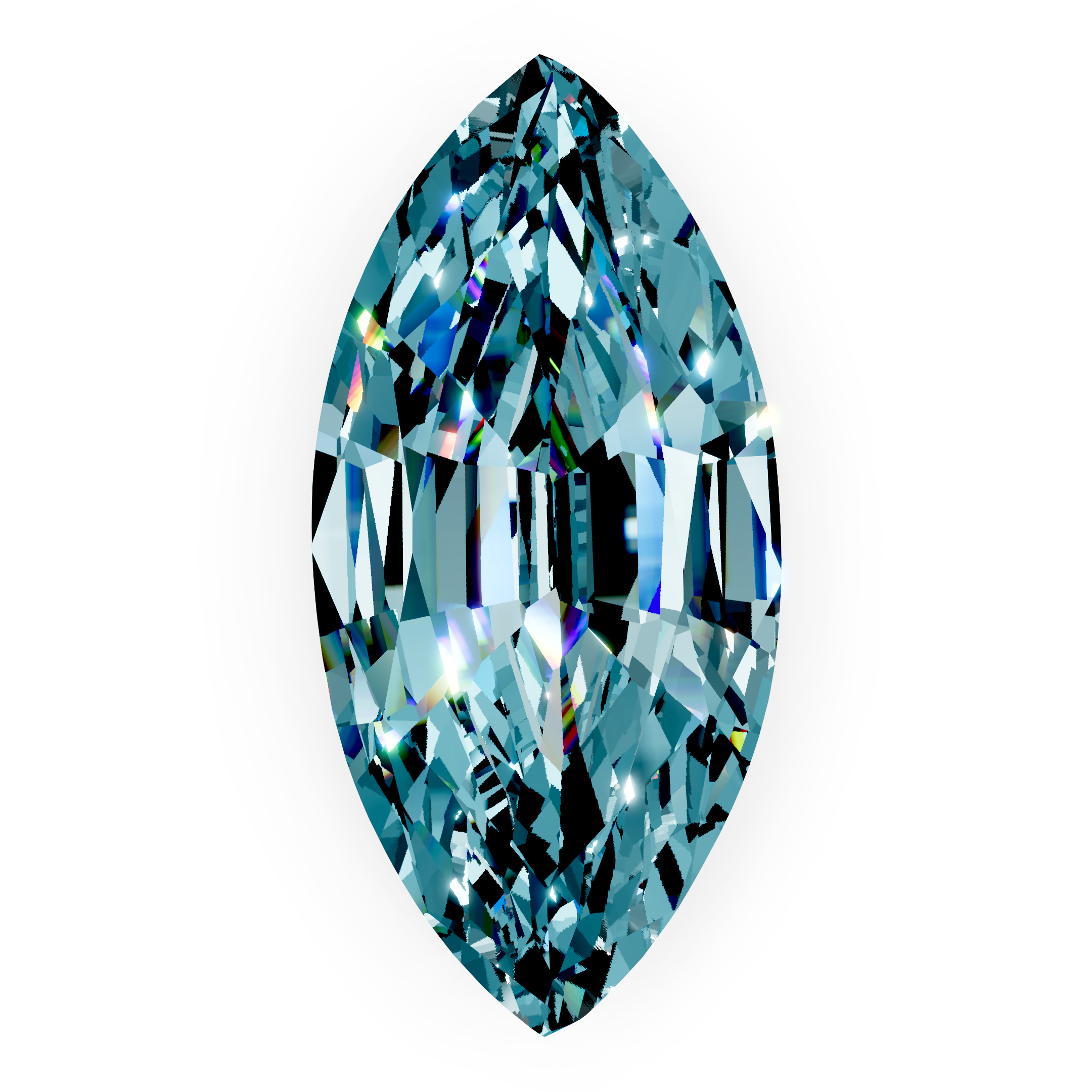 Blue Topaz marquise