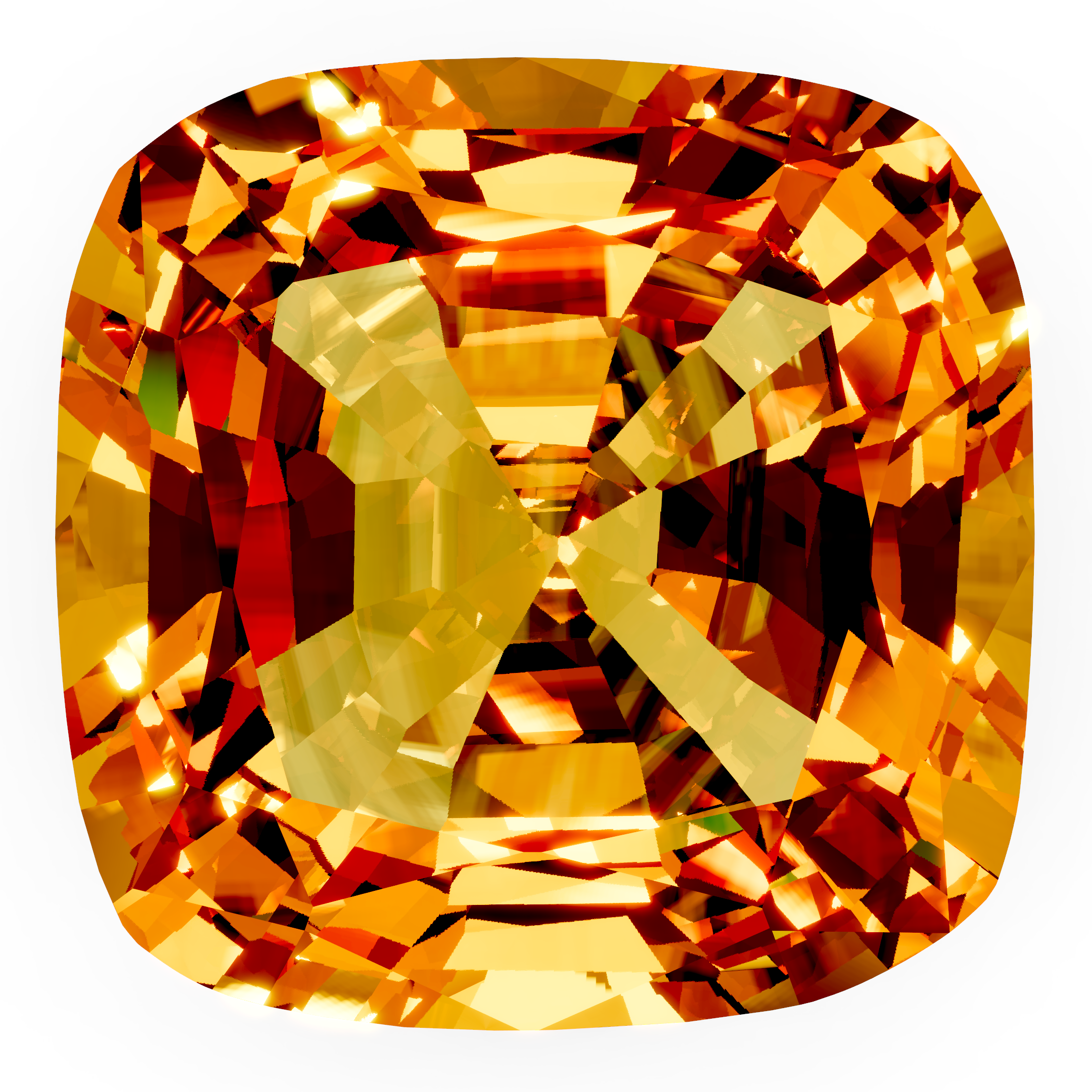 Citrine cushion