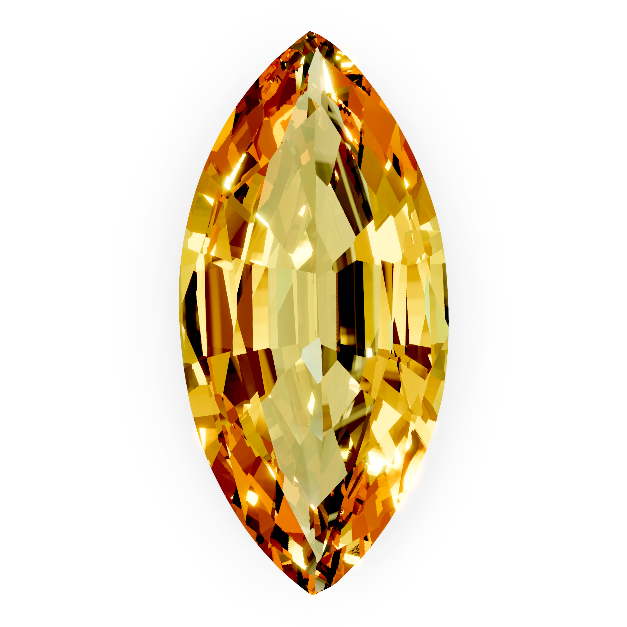 Citrine marquise