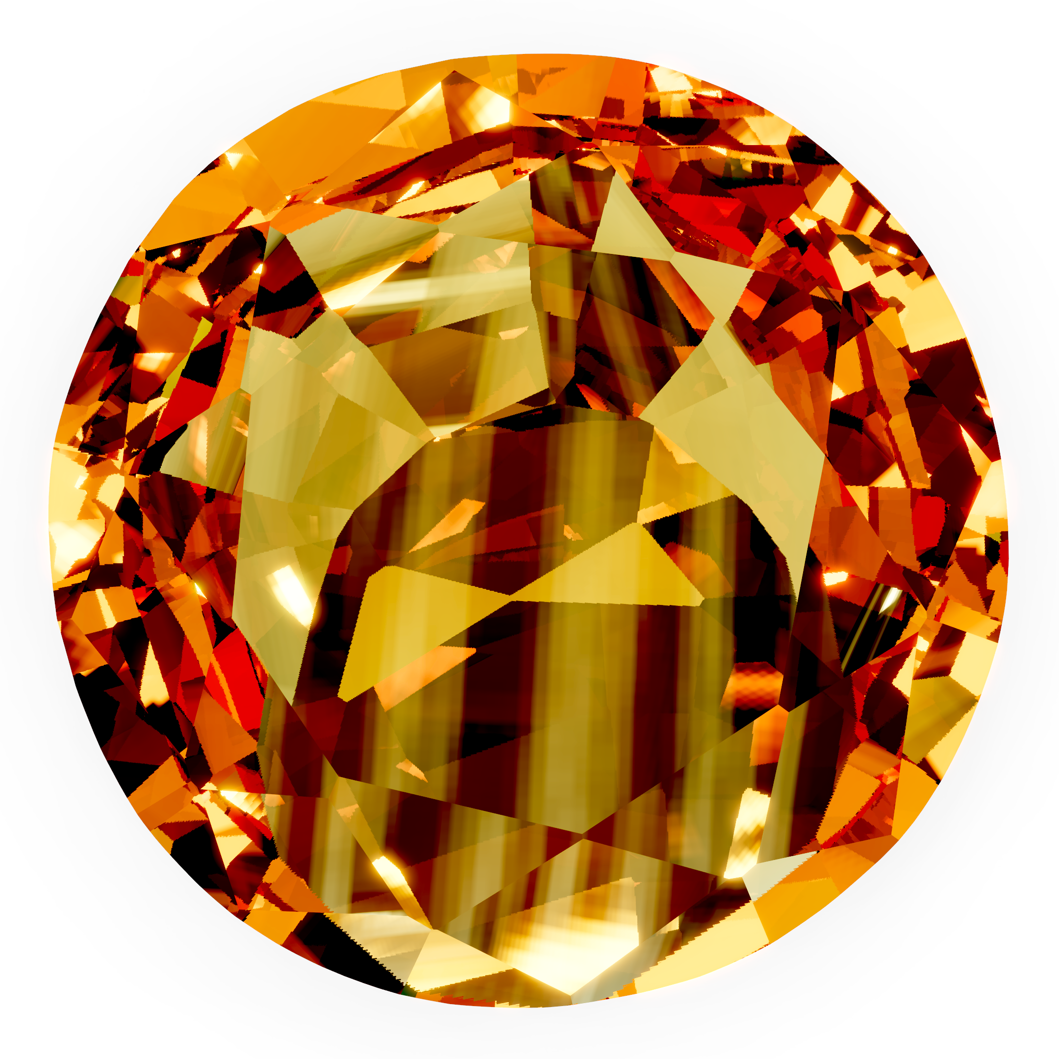 Citrine round