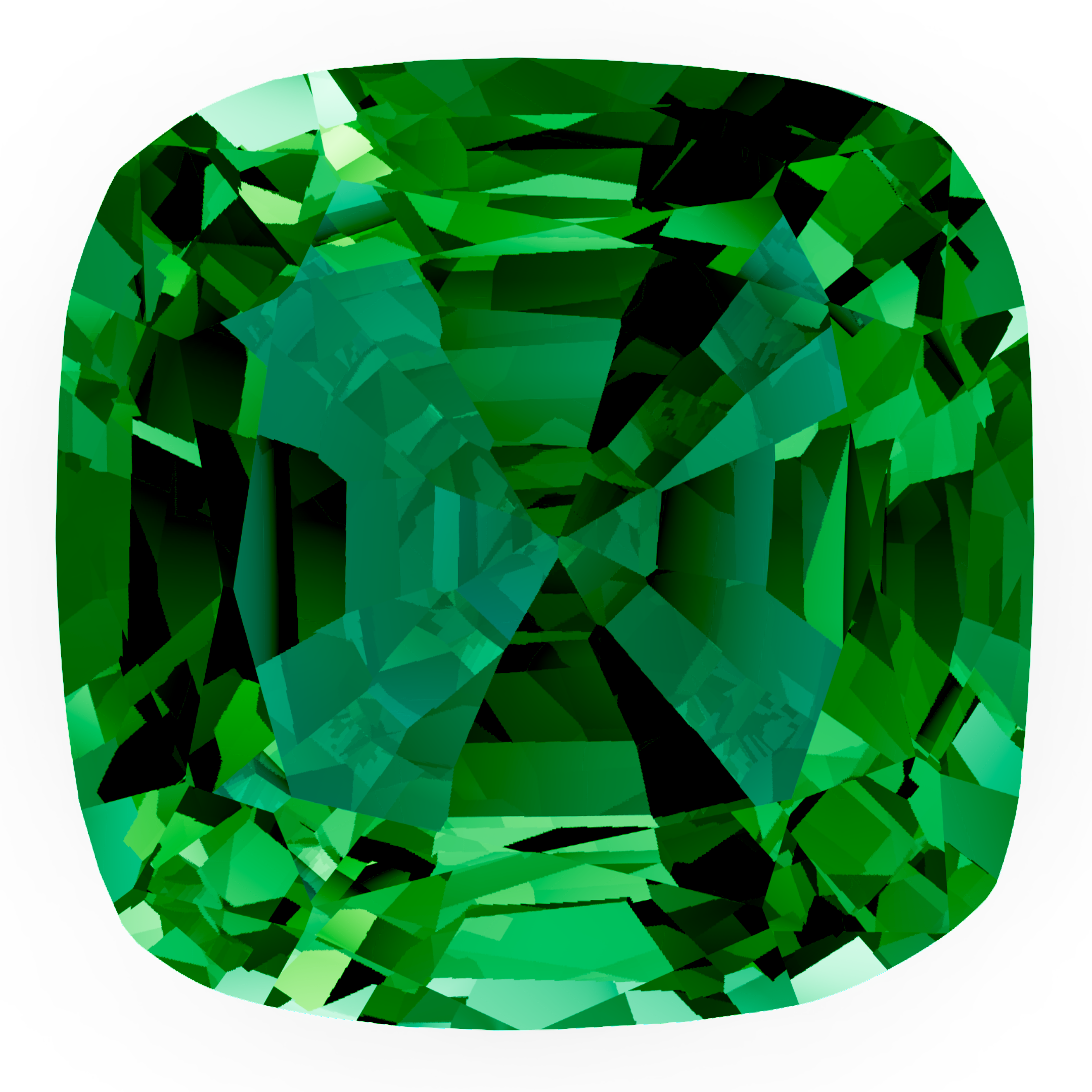 Emerald cushion