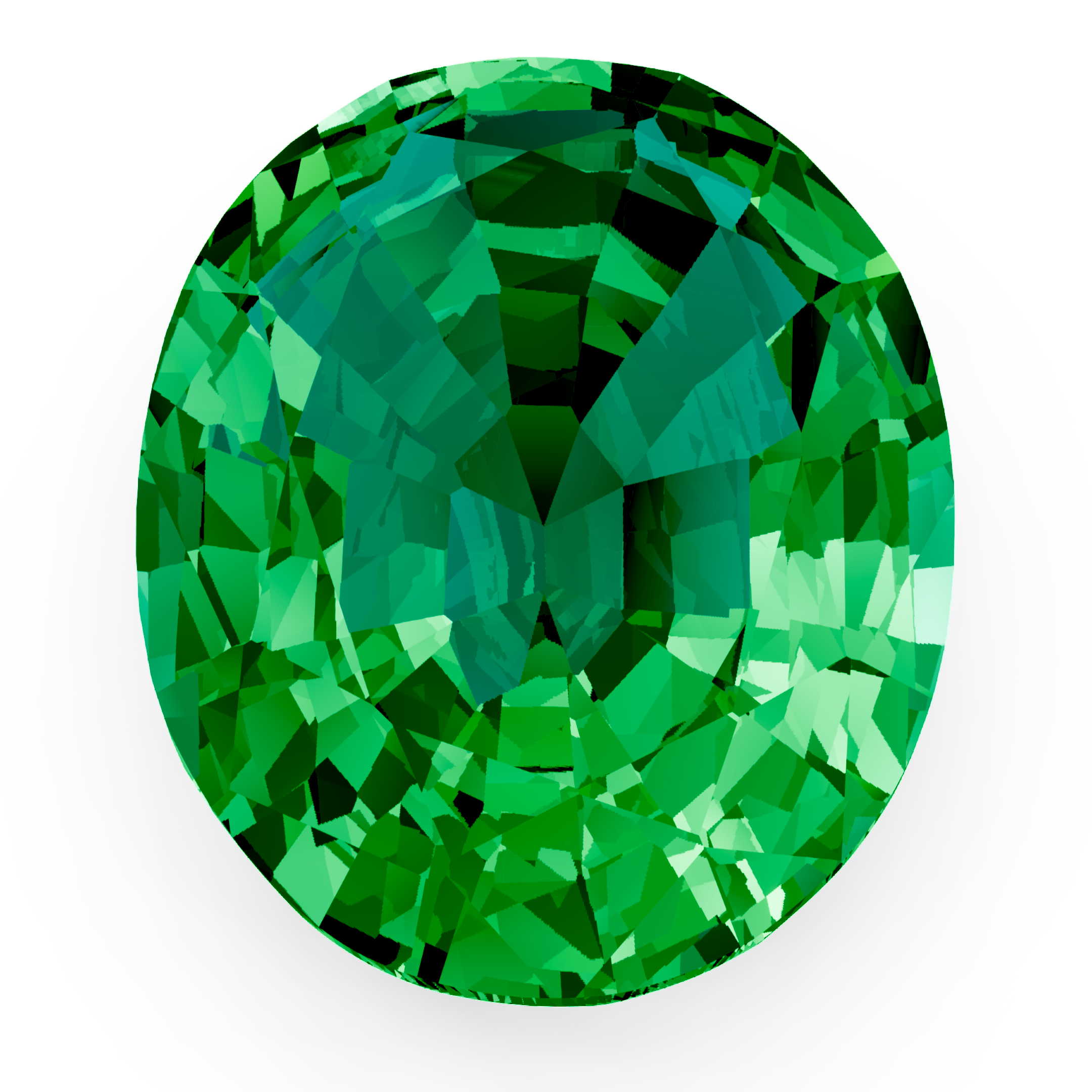 Emerald oval