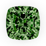 Green Cushion diamond
