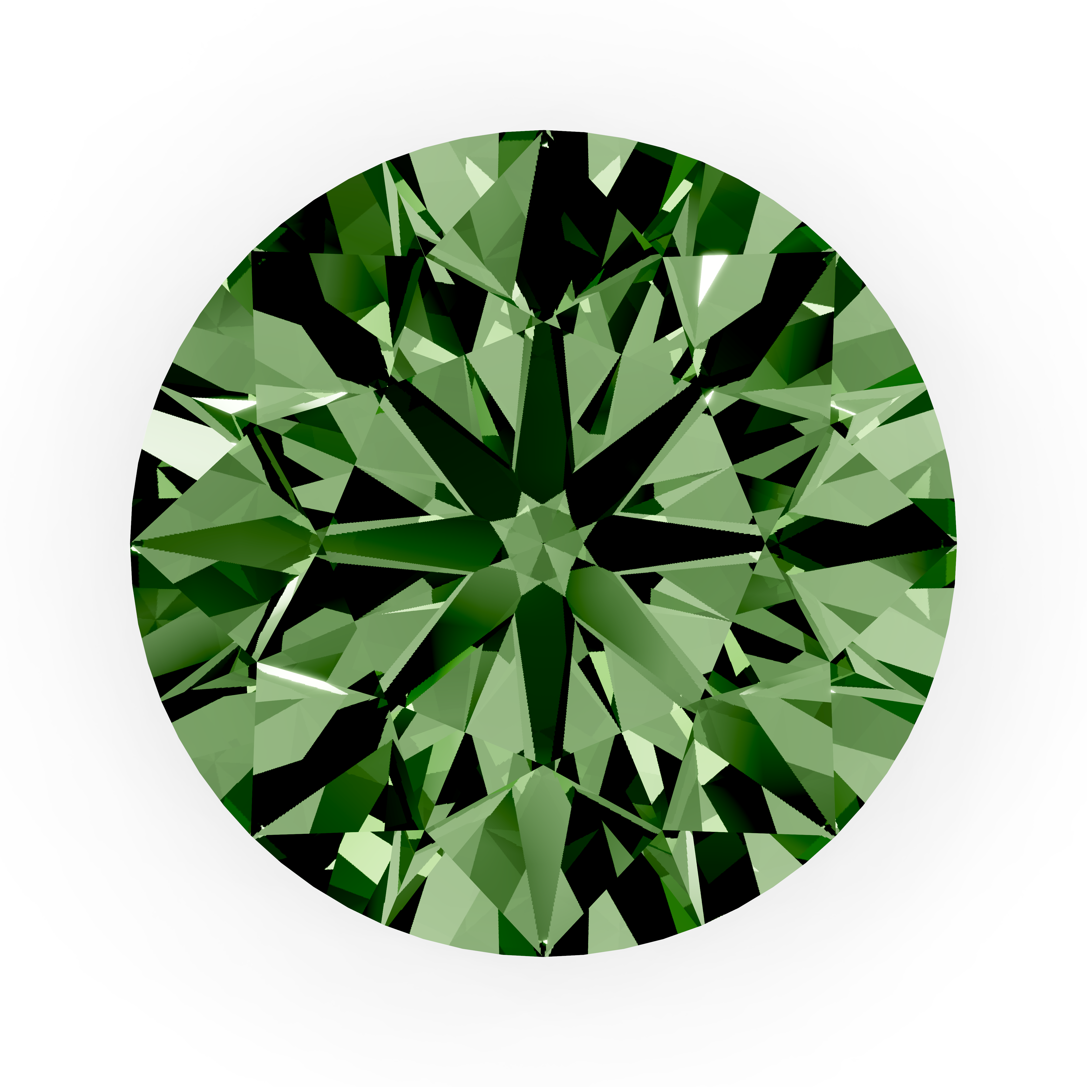 Green round