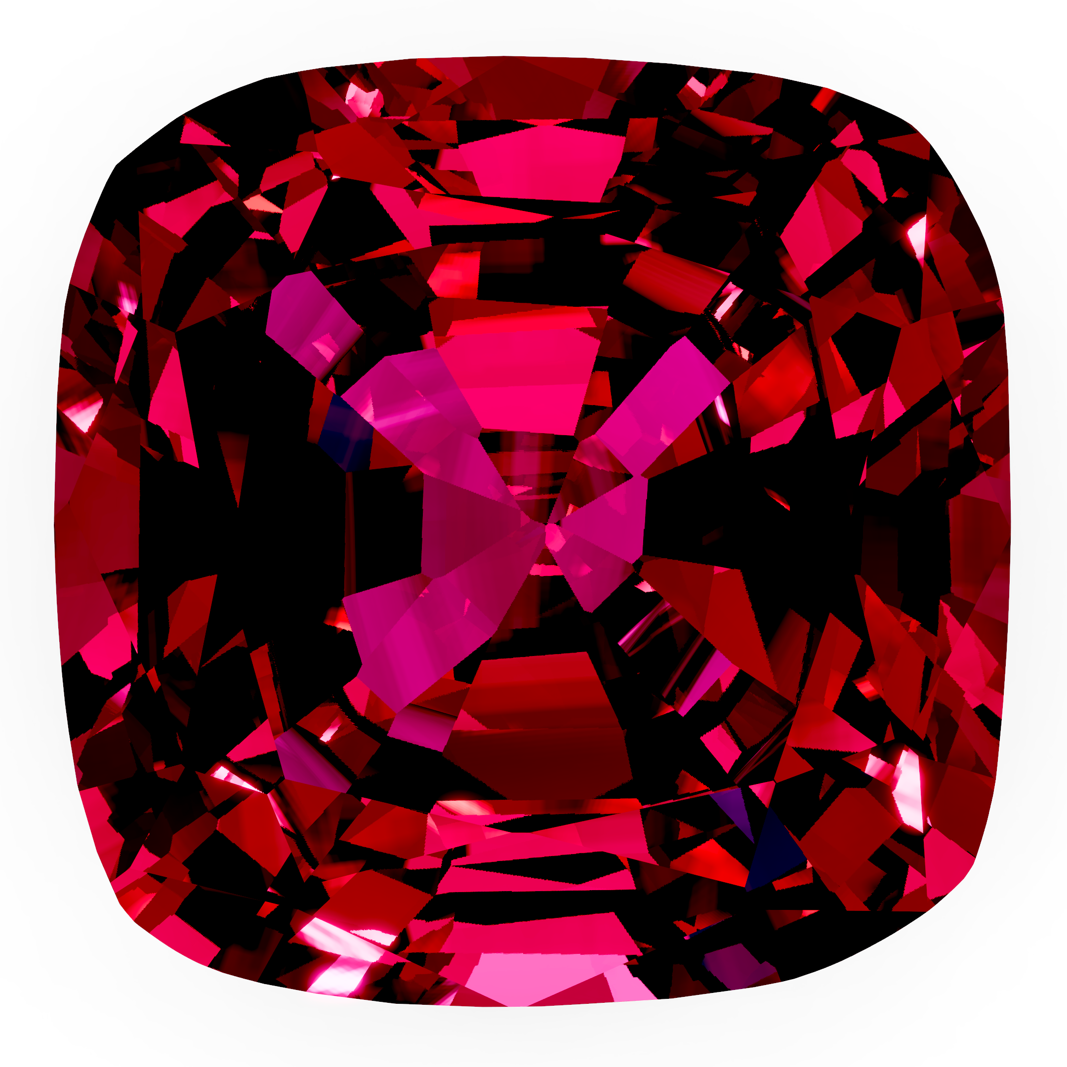 Garnet cushion