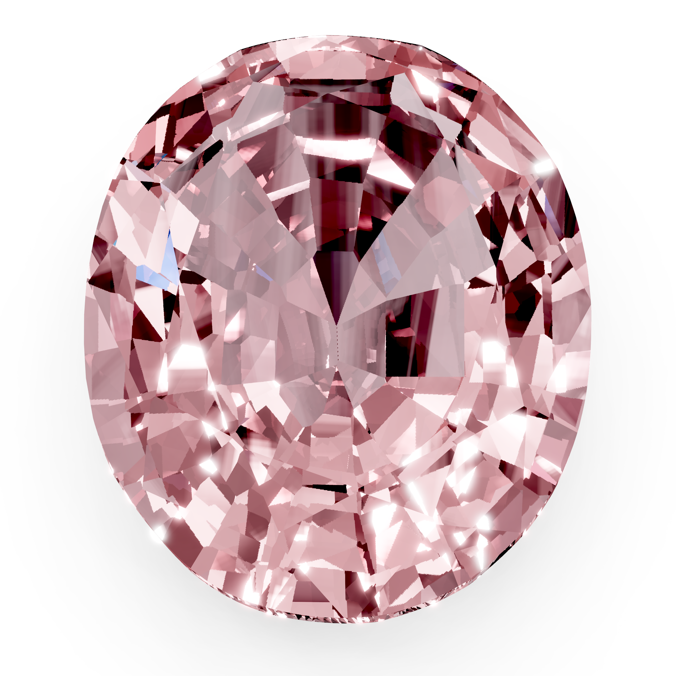 Morganite oval
