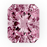 Pink Radiant diamond