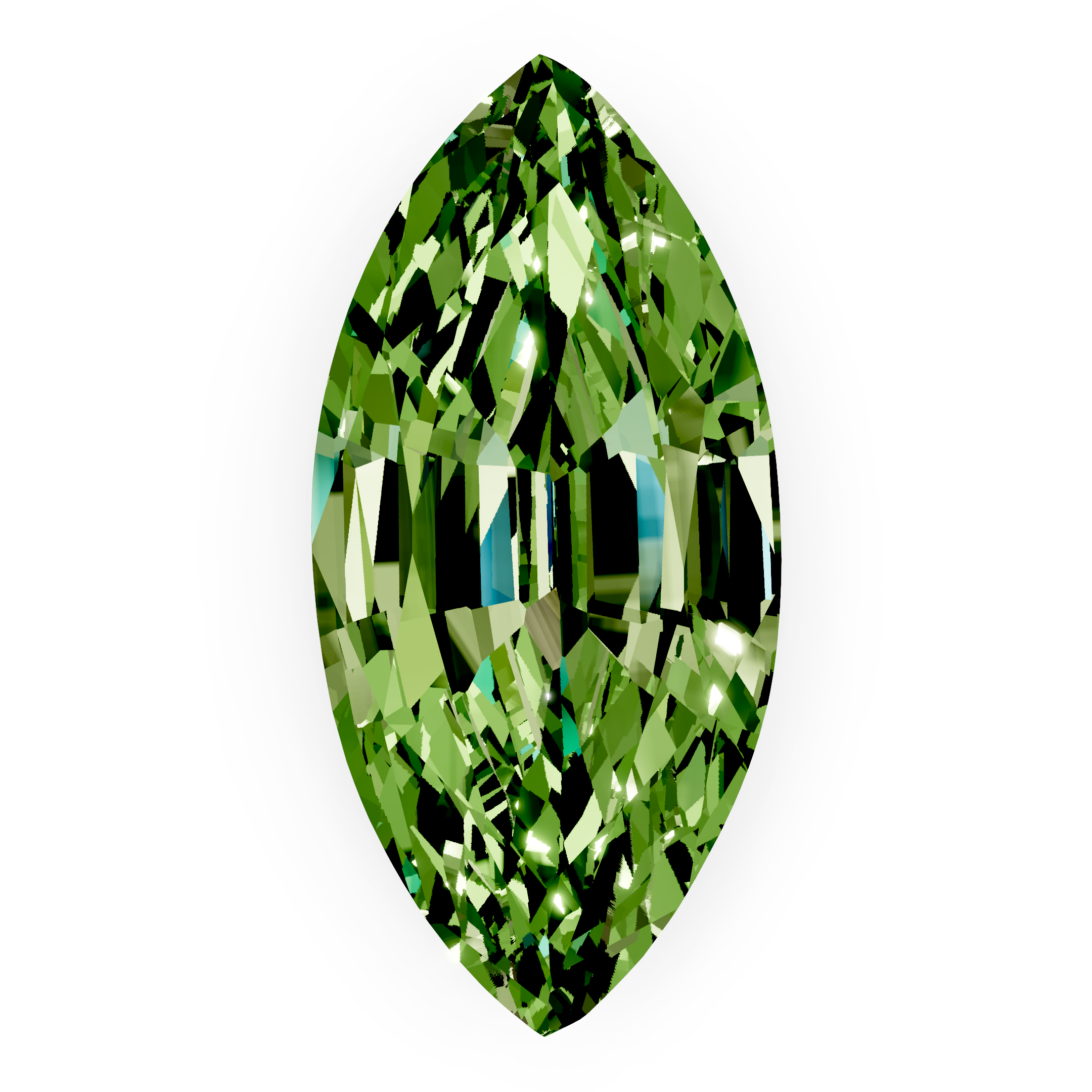 Peridot marquise