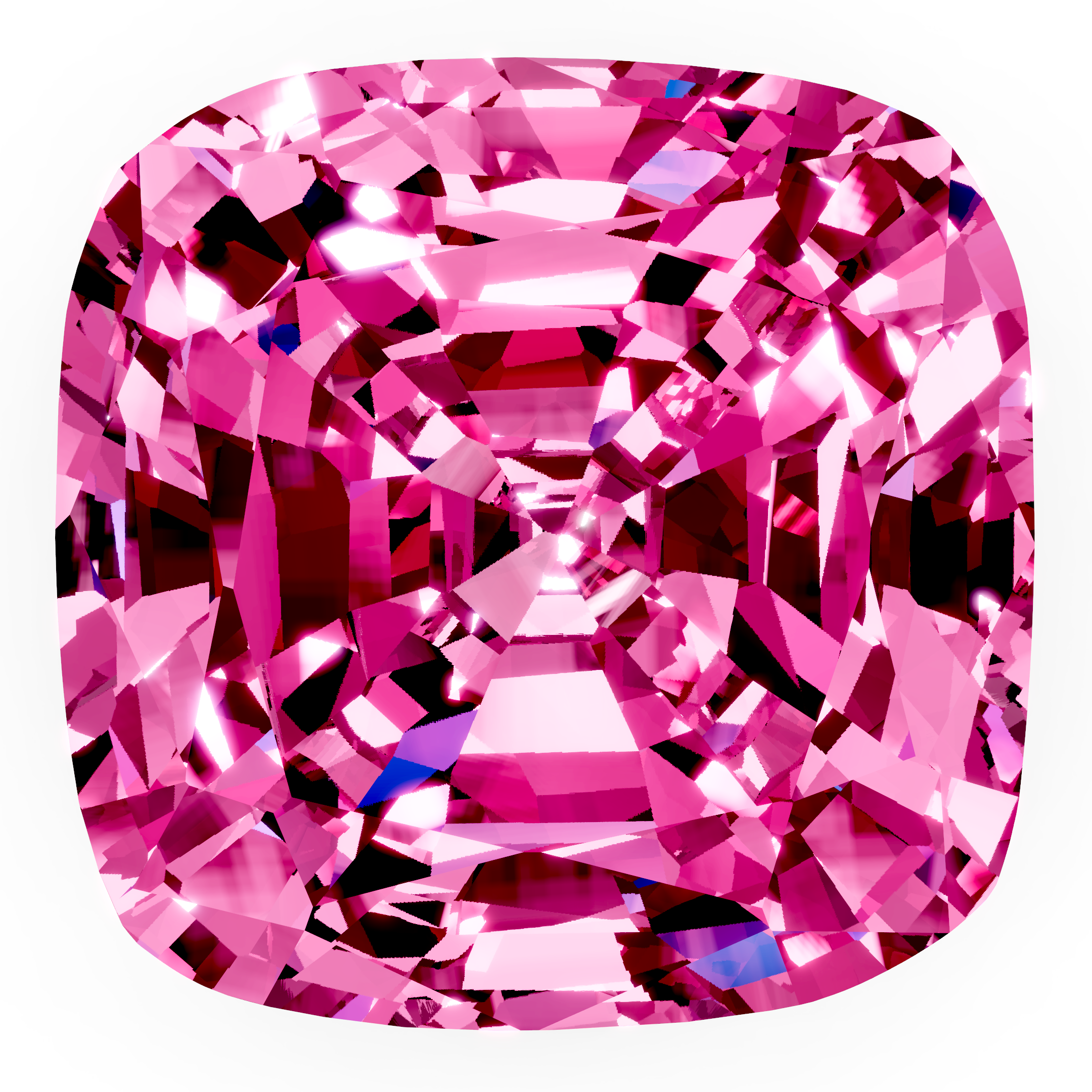 Pink Sapphire cushion