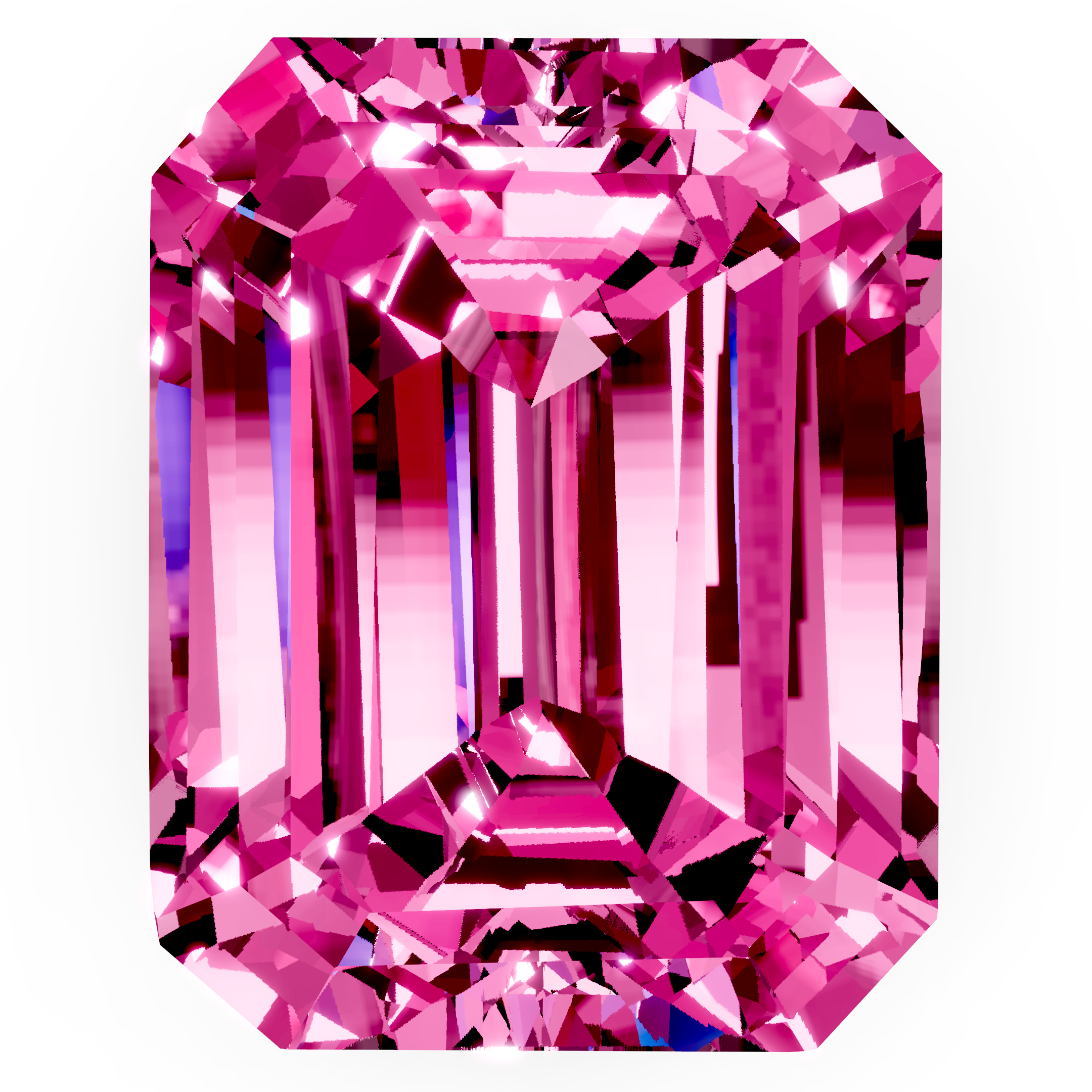 Pink Sapphire emerald