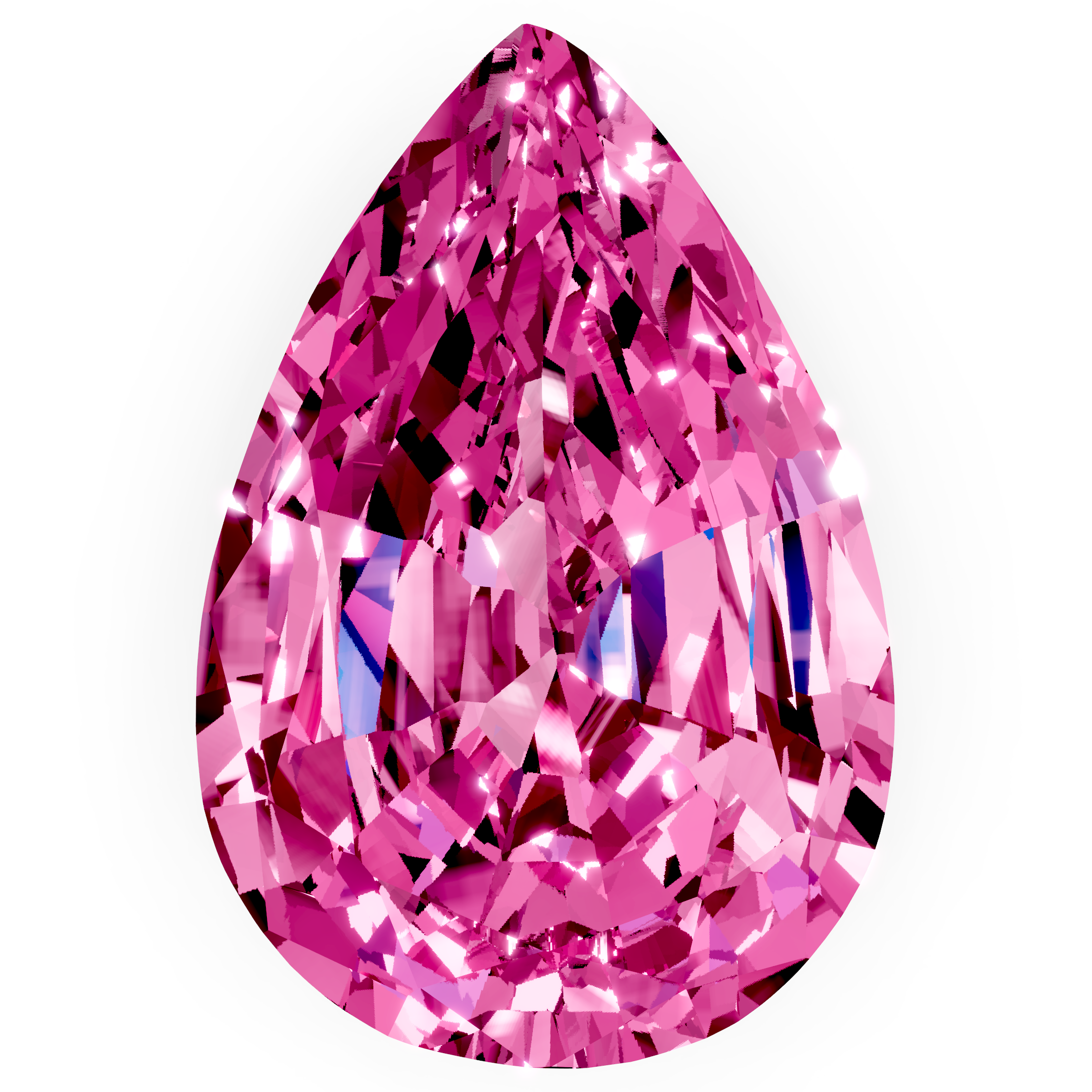 Pink Sapphire pear