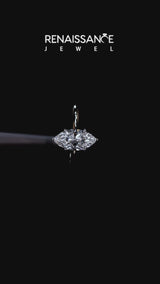 10K Yellow Gold 1 Carat E VS1 Marquise Solitaire Engagement Ring with Classic Band and Four-Prong Setting