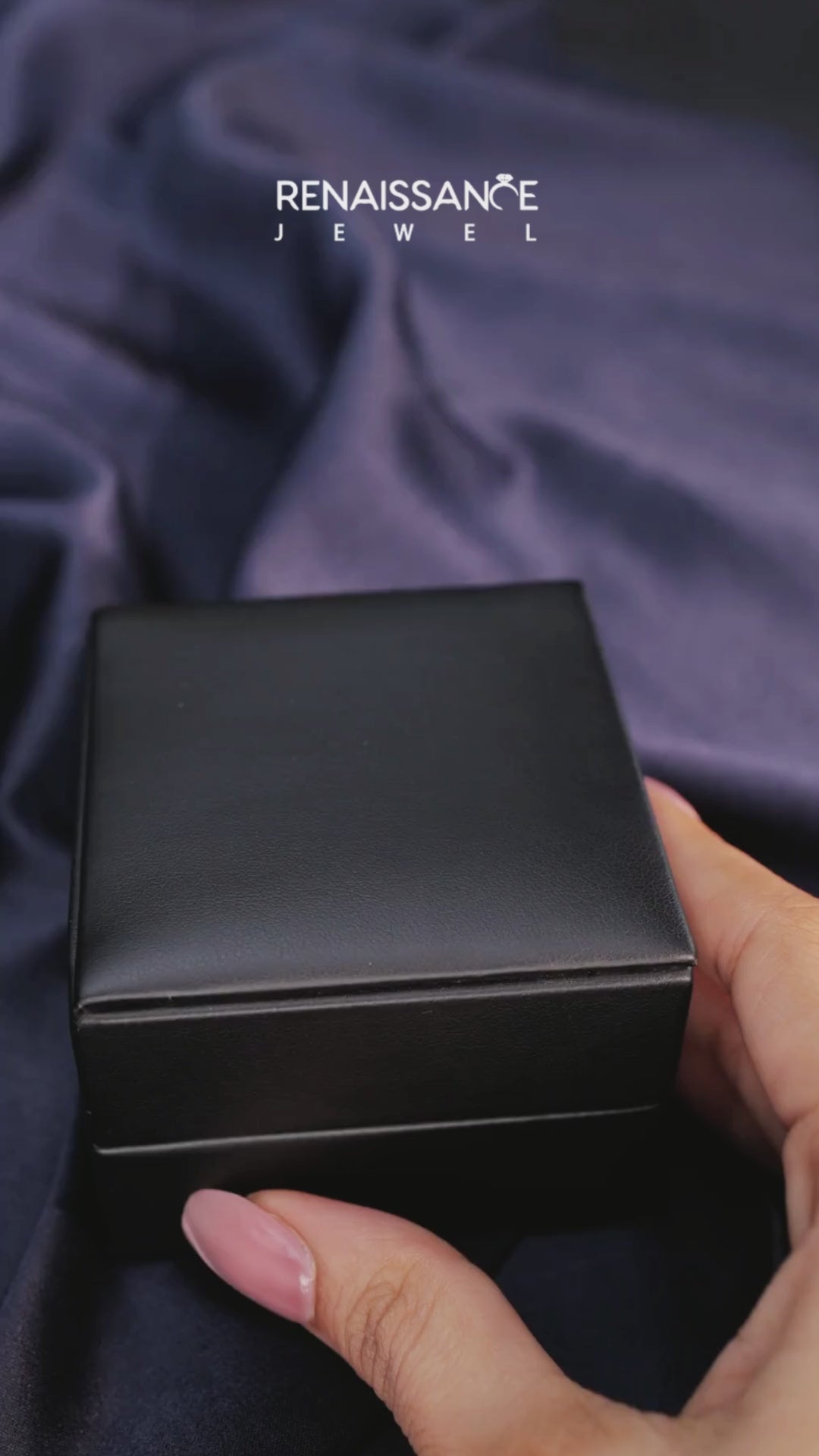 Platinum Princess Cut Diamond Solitaire with Pave Band and Four-Prong Setting 3