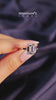 Platinum Emerald Cut Solitaire Engagement Ring with Four-Prong Setting on a Classic Band 4