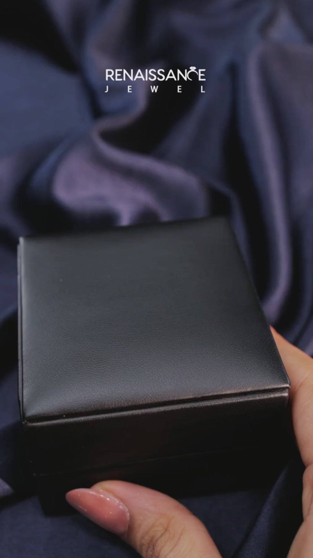 Platinum Pear Solitaire Diamond Pavé Band with Four-Prong Setting 4