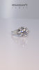 Platinum Round Brilliant and Trilliant Diamond Three-Stone Ring_63