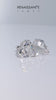 Platinum Heart Brilliant Diamond Stud Earrings_71