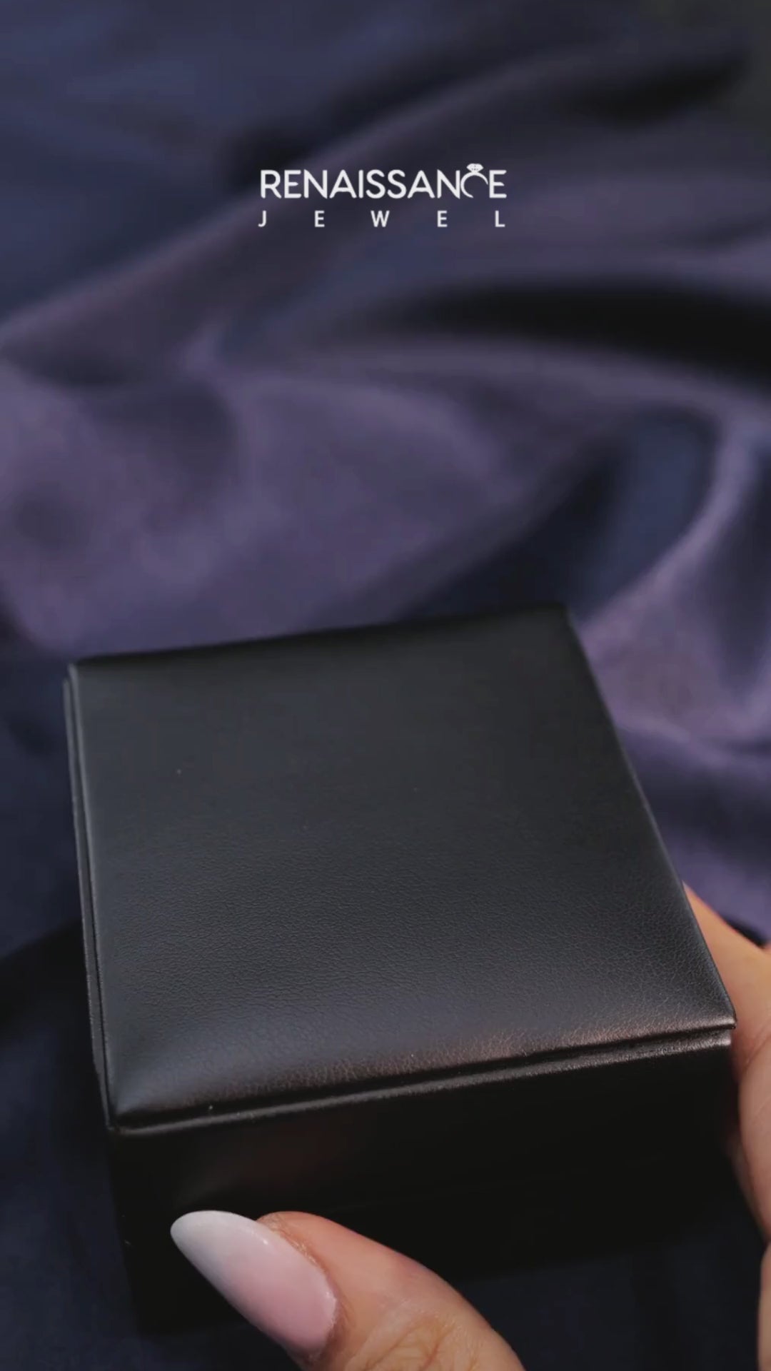 Yellow gold Round Diamond Prong Setting with Side Stones on a Pave Band 4