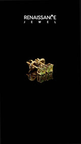 Yellow gold Princess Cut Peridot Stud Earrings