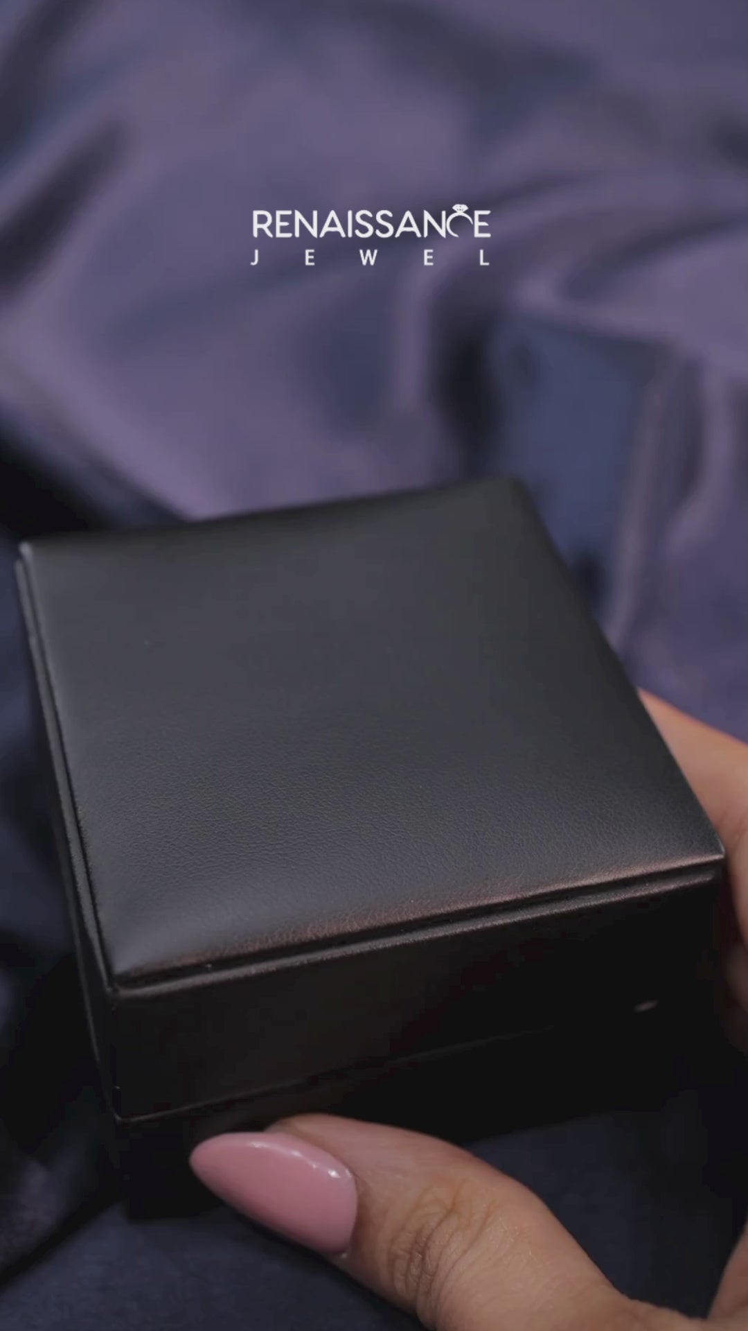 Silver Princess Solitaire Diamond Pavé Band with Four-Prong Setting 5