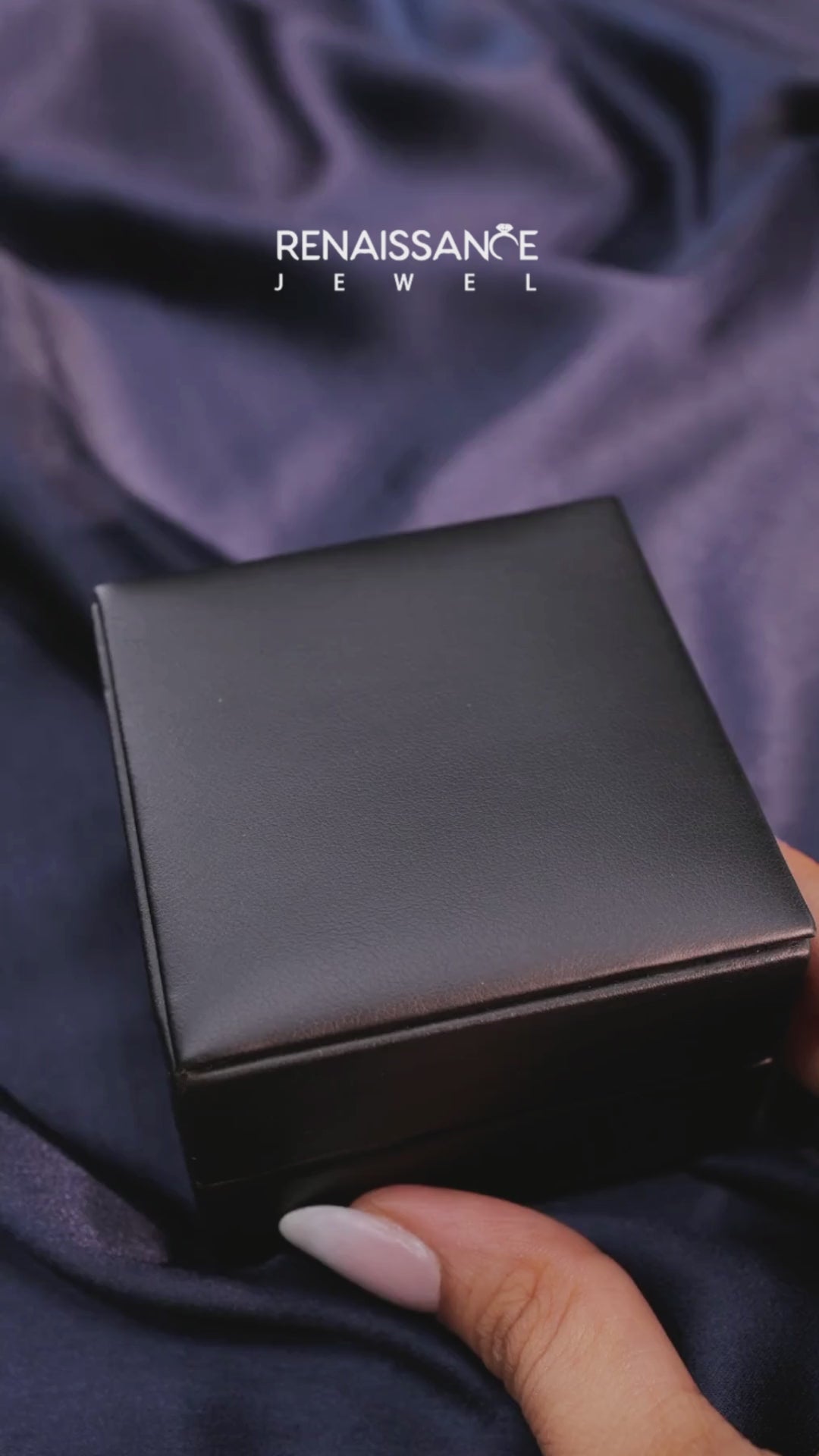 Silver Marquise Diamond Floral Side Stone Solitaire with Marquise Accents and Four-Prong Setting 6