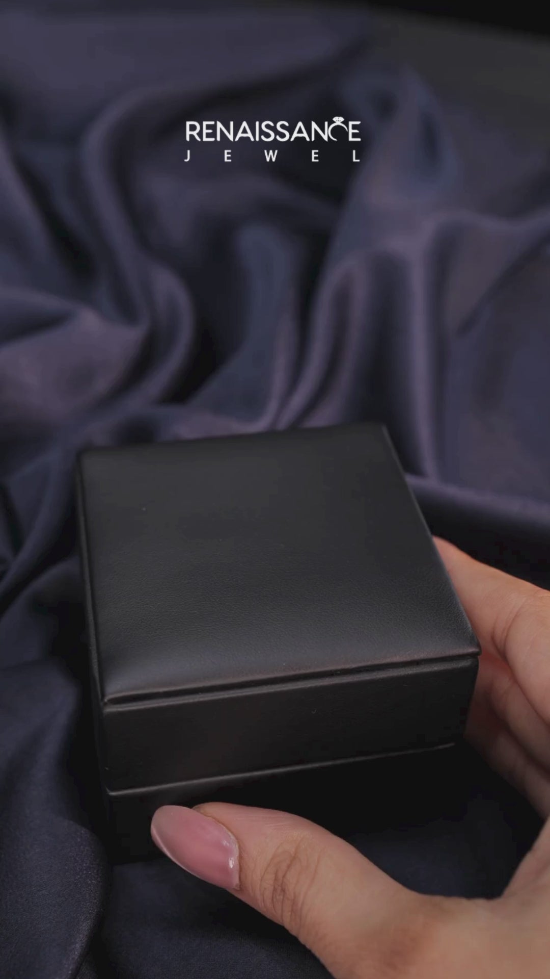 Silver Round Diamond Prong Set Engagement Ring with Pave Band 5