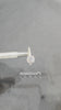 Yellow gold Round Brilliant Pavé Band Solitaire with Four-Prong Setting