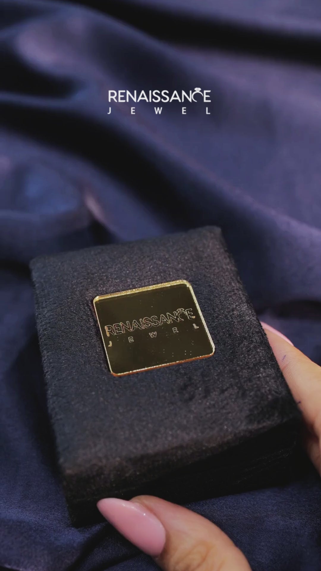 White gold Triple Round Diamond Huggie Earrings with Prong Setting 5